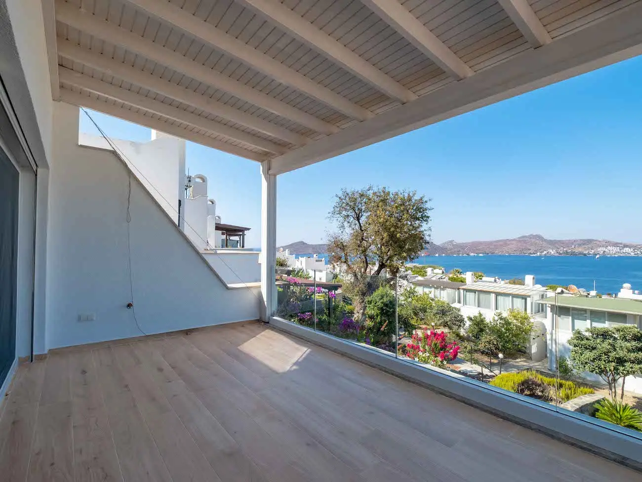 Spacious terrace
